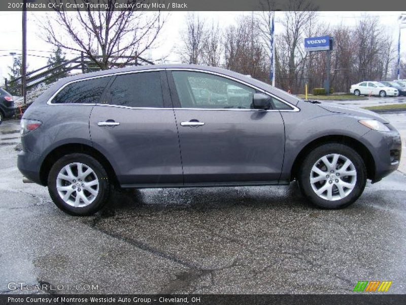 Galaxy Gray Mica / Black 2007 Mazda CX-7 Grand Touring
