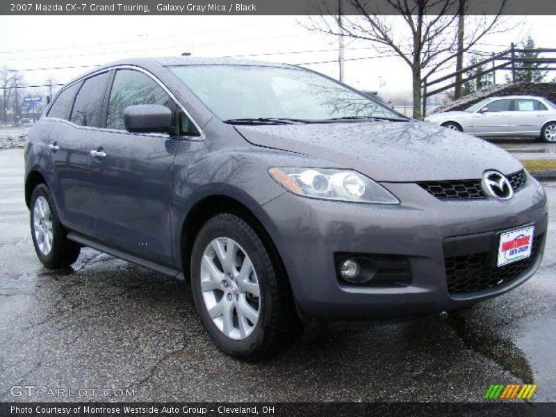 Galaxy Gray Mica / Black 2007 Mazda CX-7 Grand Touring