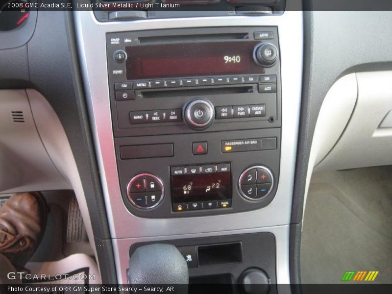 Liquid Silver Metallic / Light Titanium 2008 GMC Acadia SLE