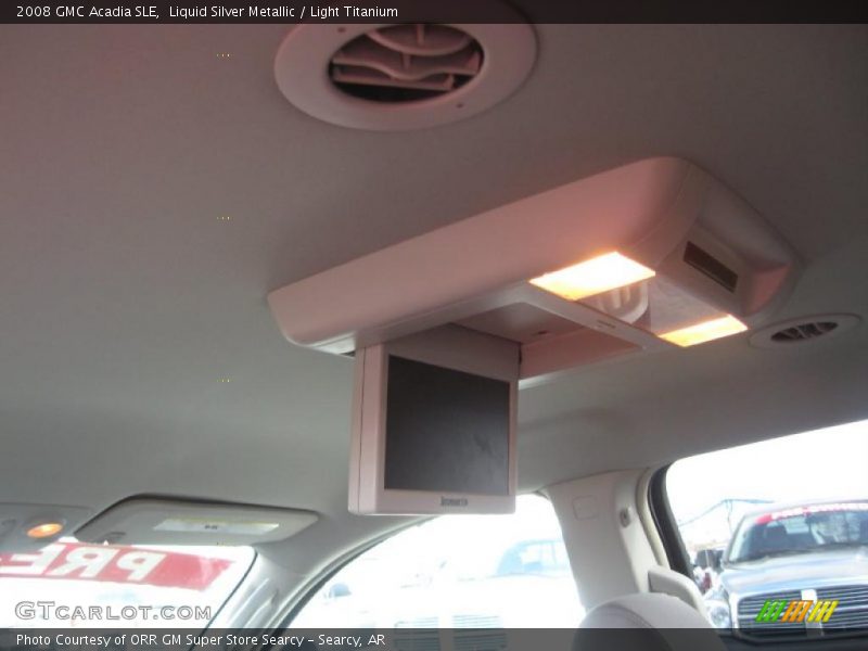 Liquid Silver Metallic / Light Titanium 2008 GMC Acadia SLE