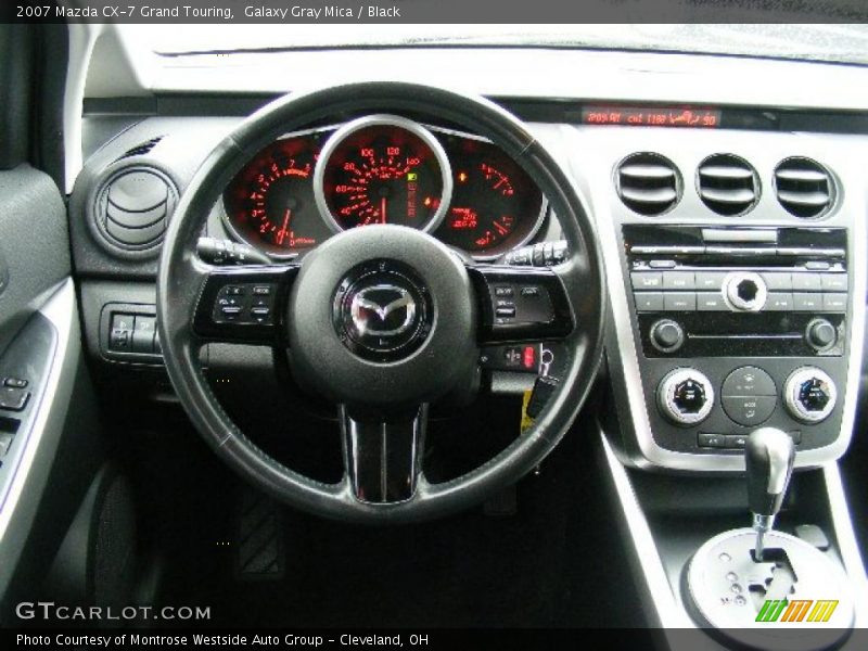 Galaxy Gray Mica / Black 2007 Mazda CX-7 Grand Touring