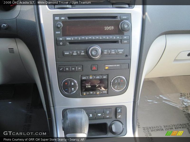 White Diamond Tricoat / Light Titanium 2008 GMC Acadia SLT