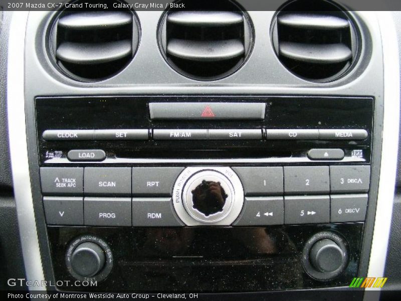 Galaxy Gray Mica / Black 2007 Mazda CX-7 Grand Touring