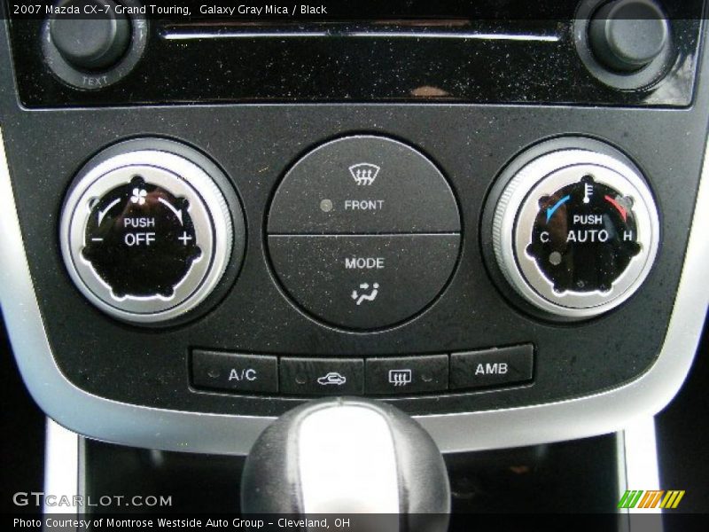 Galaxy Gray Mica / Black 2007 Mazda CX-7 Grand Touring