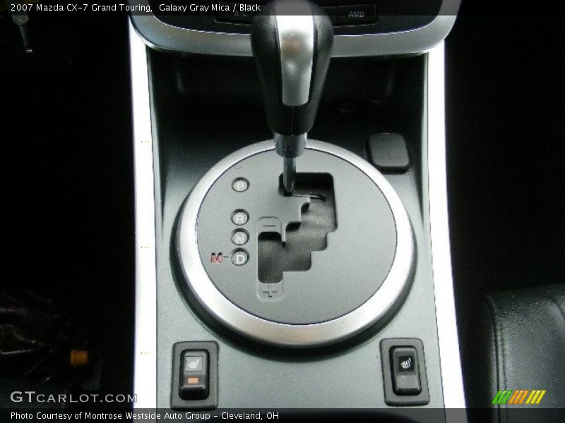 Galaxy Gray Mica / Black 2007 Mazda CX-7 Grand Touring