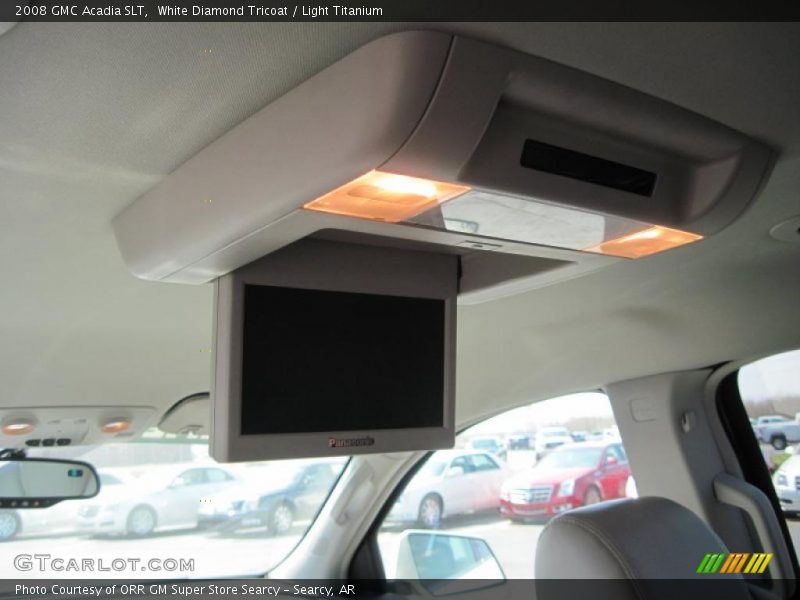 White Diamond Tricoat / Light Titanium 2008 GMC Acadia SLT