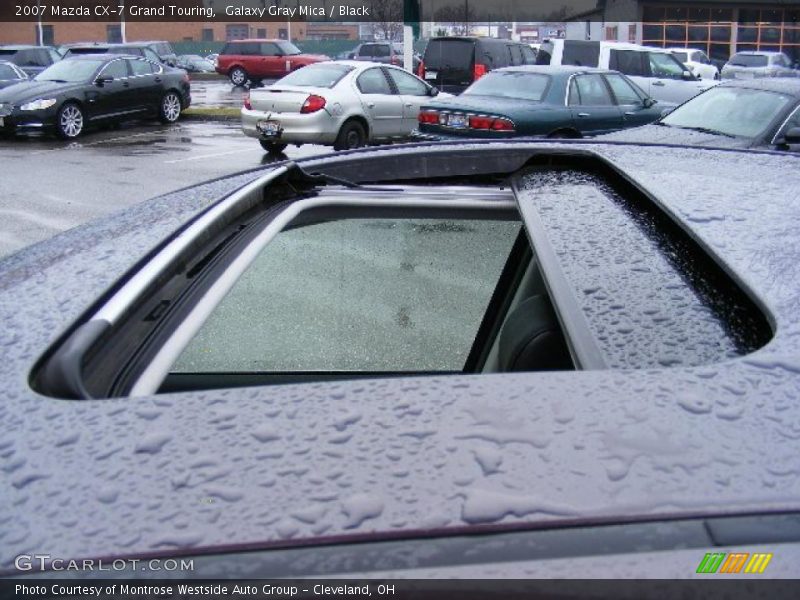 Galaxy Gray Mica / Black 2007 Mazda CX-7 Grand Touring