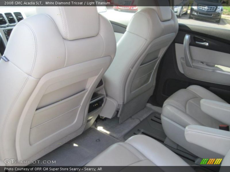 White Diamond Tricoat / Light Titanium 2008 GMC Acadia SLT
