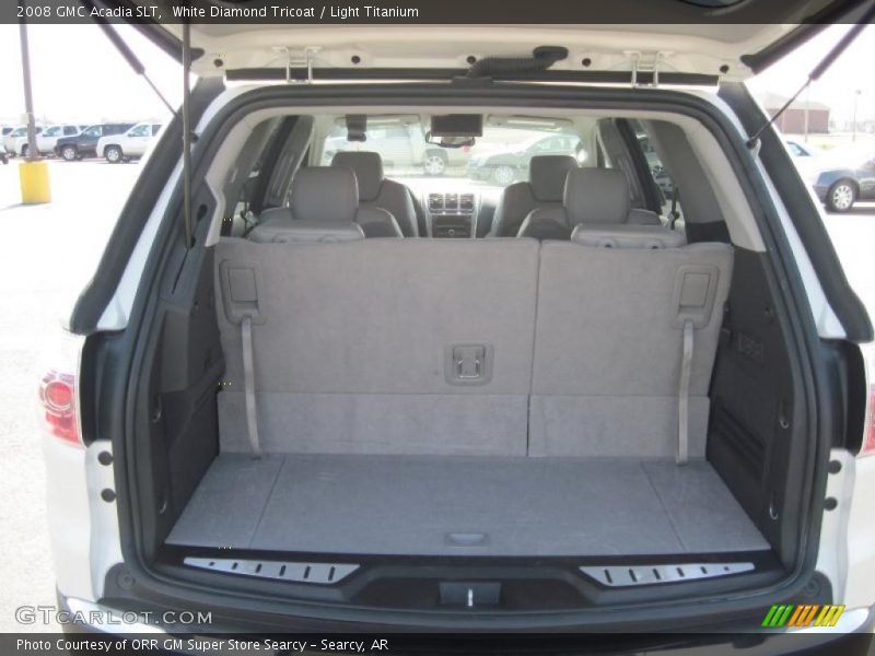 White Diamond Tricoat / Light Titanium 2008 GMC Acadia SLT