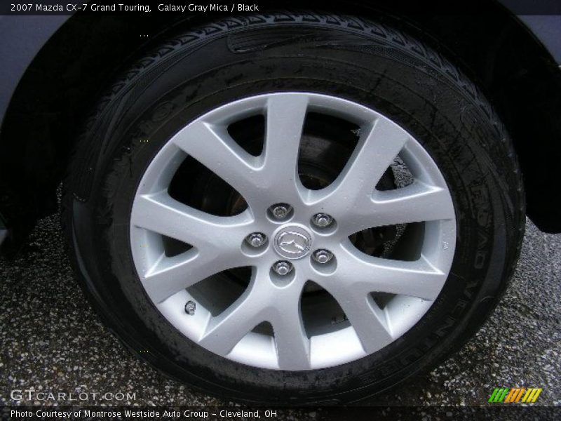 Galaxy Gray Mica / Black 2007 Mazda CX-7 Grand Touring