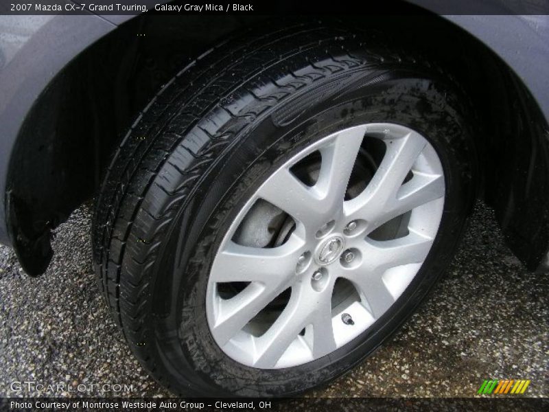 Galaxy Gray Mica / Black 2007 Mazda CX-7 Grand Touring