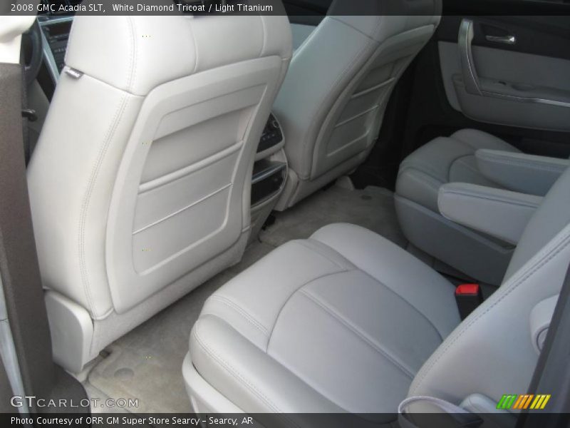 White Diamond Tricoat / Light Titanium 2008 GMC Acadia SLT