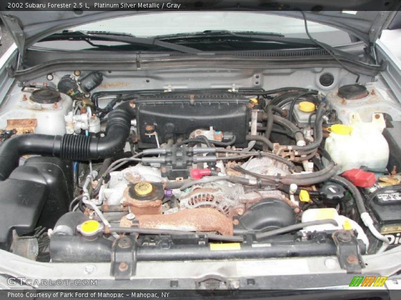 Platinum Silver Metallic / Gray 2002 Subaru Forester 2.5 L