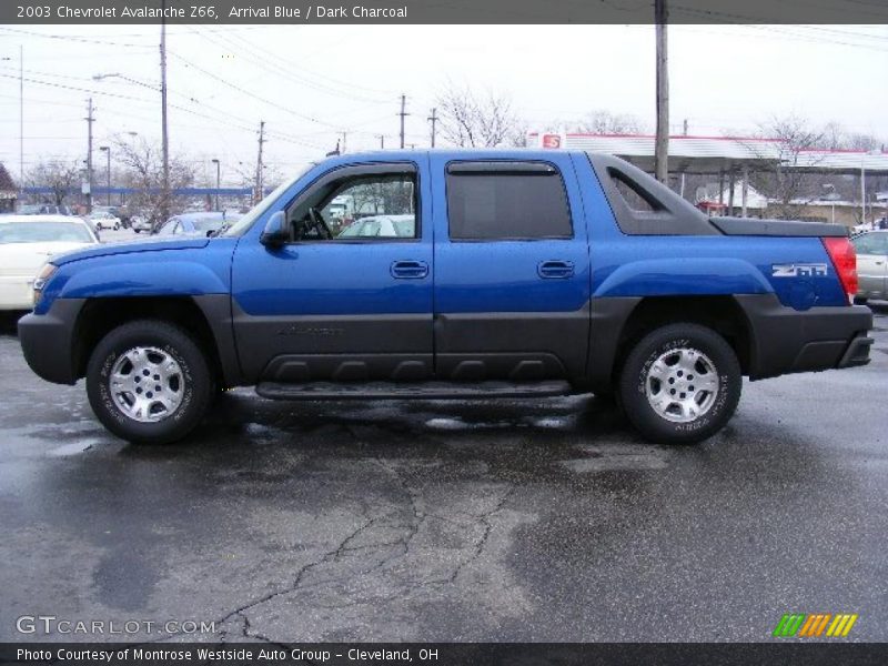 Arrival Blue / Dark Charcoal 2003 Chevrolet Avalanche Z66