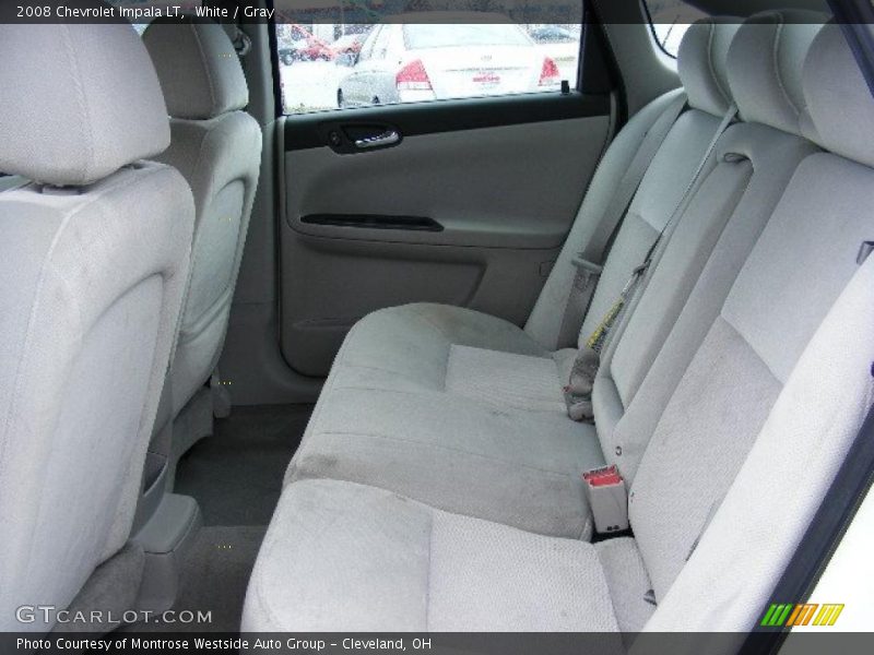 White / Gray 2008 Chevrolet Impala LT