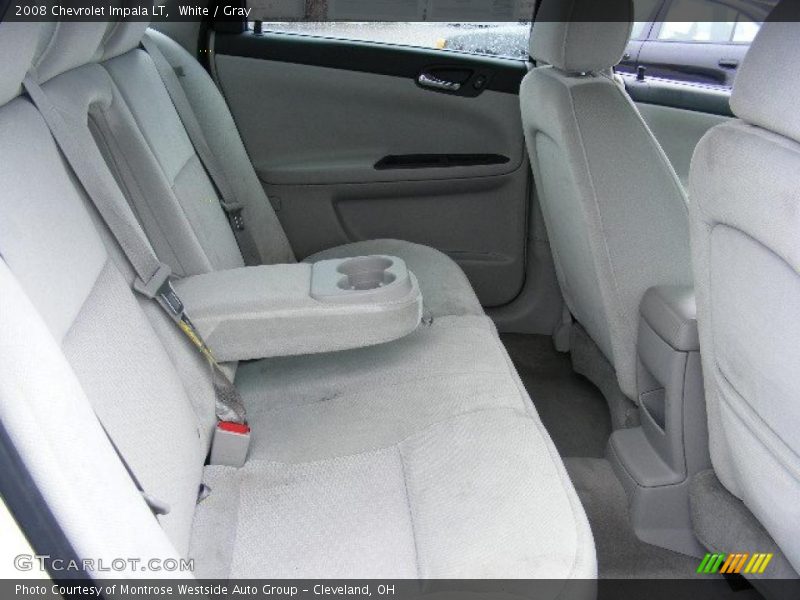 White / Gray 2008 Chevrolet Impala LT