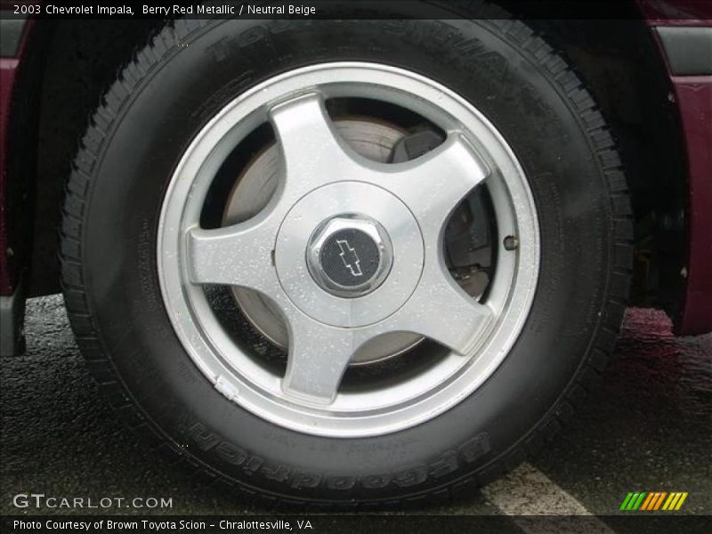 Berry Red Metallic / Neutral Beige 2003 Chevrolet Impala