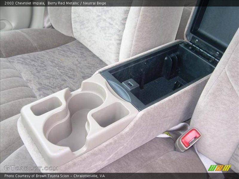 Berry Red Metallic / Neutral Beige 2003 Chevrolet Impala