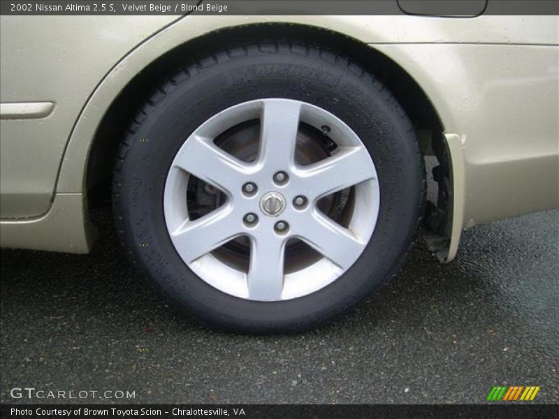 Velvet Beige / Blond Beige 2002 Nissan Altima 2.5 S