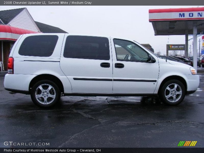 Summit White / Medium Gray 2008 Chevrolet Uplander LS