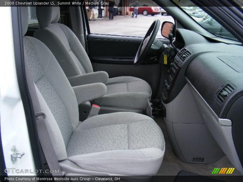 Summit White / Medium Gray 2008 Chevrolet Uplander LS