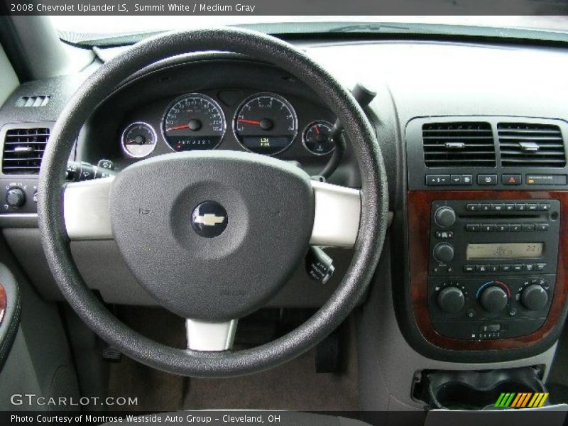 Summit White / Medium Gray 2008 Chevrolet Uplander LS