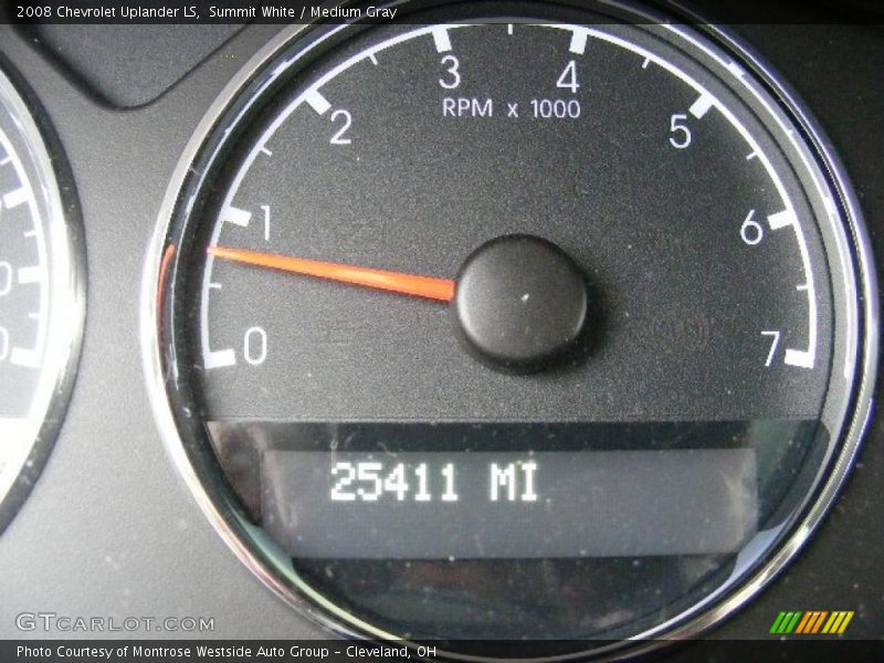 Summit White / Medium Gray 2008 Chevrolet Uplander LS