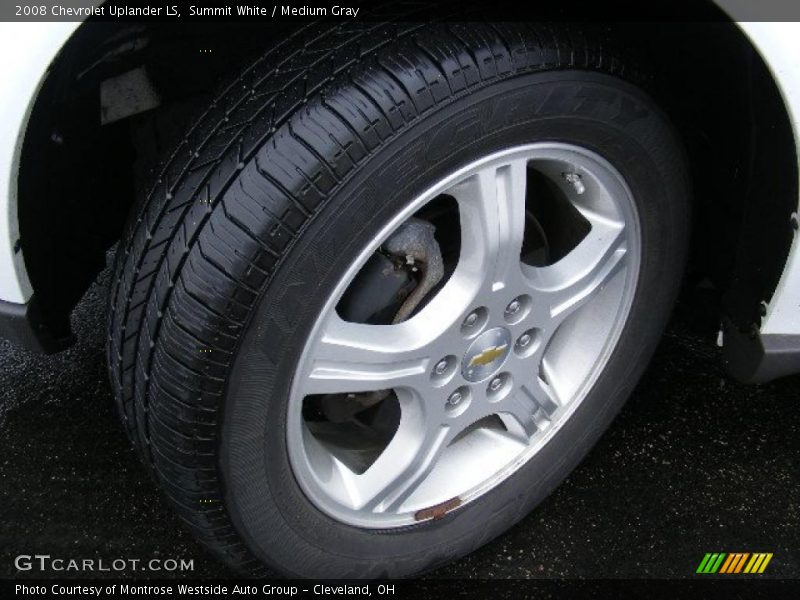 Summit White / Medium Gray 2008 Chevrolet Uplander LS