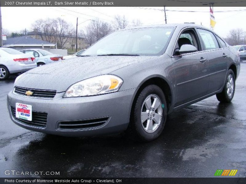 Dark Silver Metallic / Ebony Black 2007 Chevrolet Impala LT