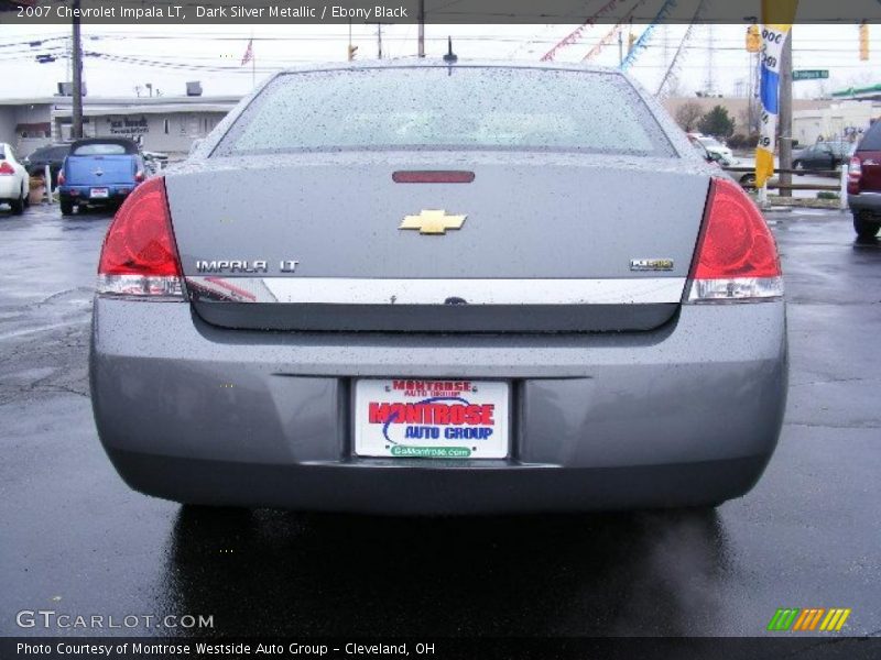 Dark Silver Metallic / Ebony Black 2007 Chevrolet Impala LT