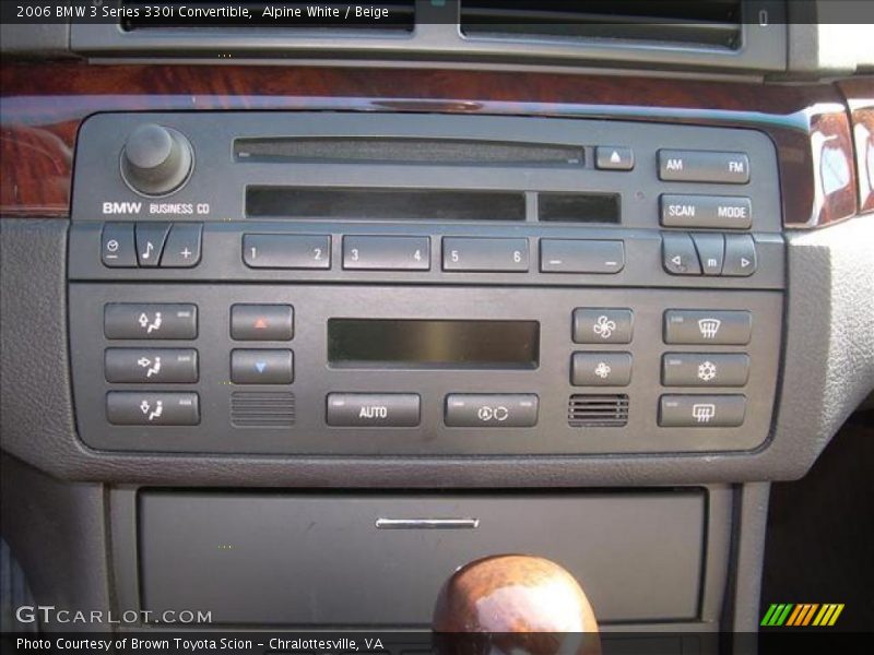 Alpine White / Beige 2006 BMW 3 Series 330i Convertible