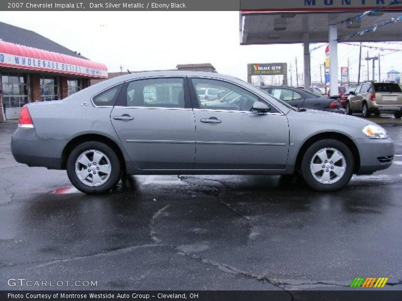 Dark Silver Metallic / Ebony Black 2007 Chevrolet Impala LT