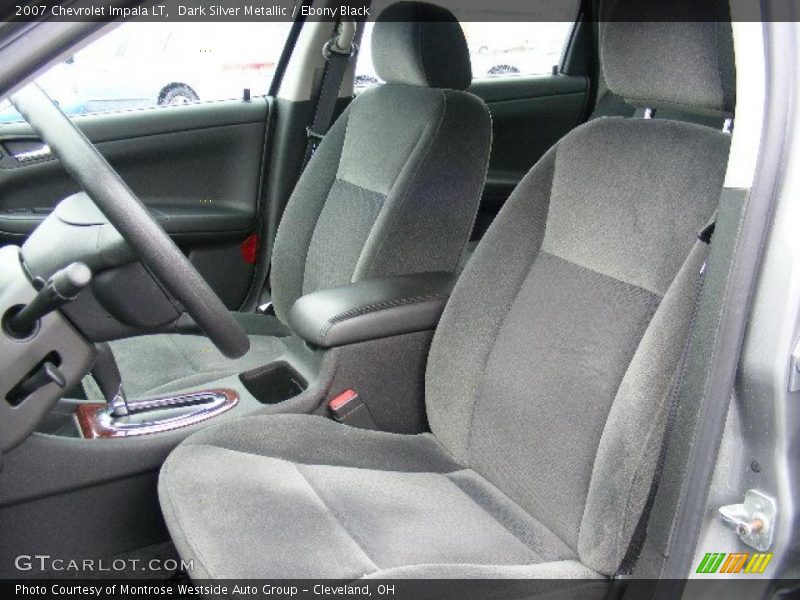 Dark Silver Metallic / Ebony Black 2007 Chevrolet Impala LT