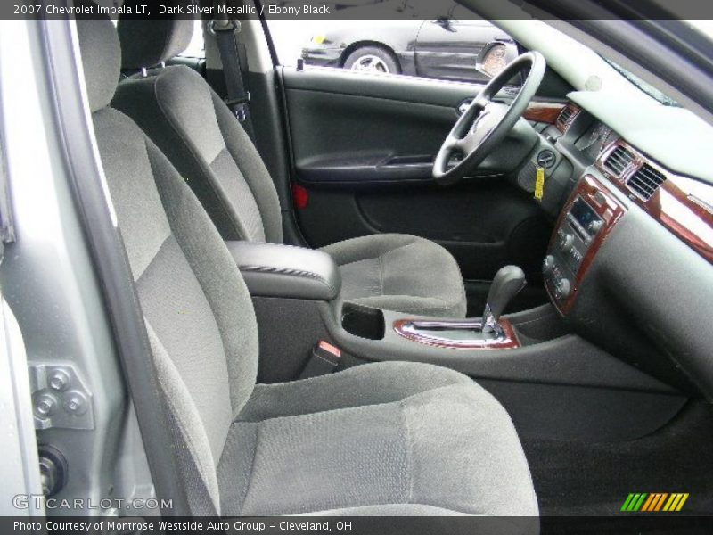 Dark Silver Metallic / Ebony Black 2007 Chevrolet Impala LT