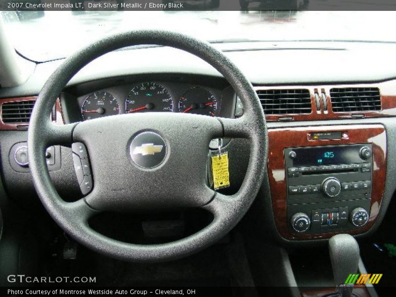 Dark Silver Metallic / Ebony Black 2007 Chevrolet Impala LT