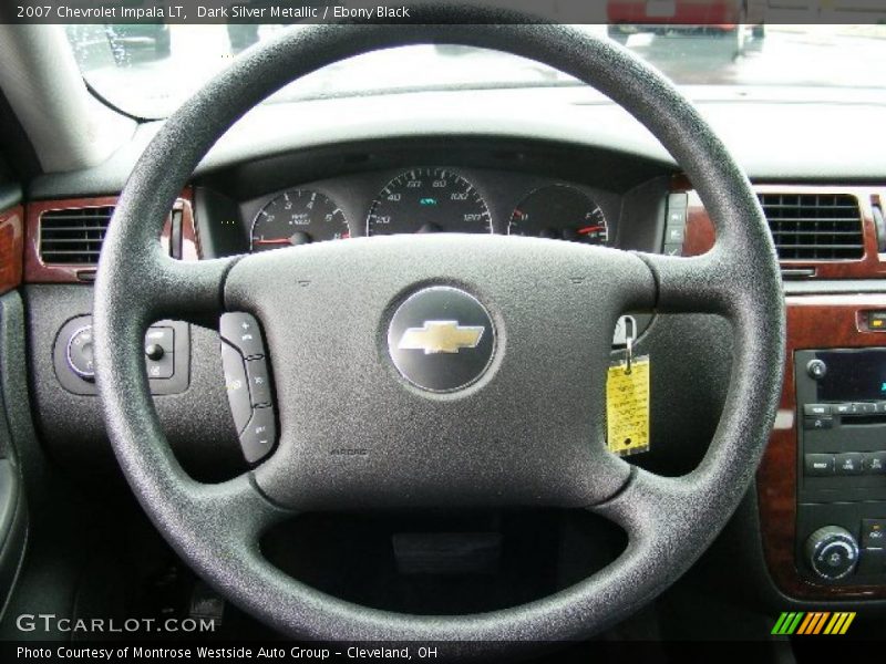 Dark Silver Metallic / Ebony Black 2007 Chevrolet Impala LT