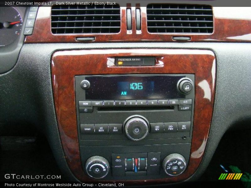 Dark Silver Metallic / Ebony Black 2007 Chevrolet Impala LT