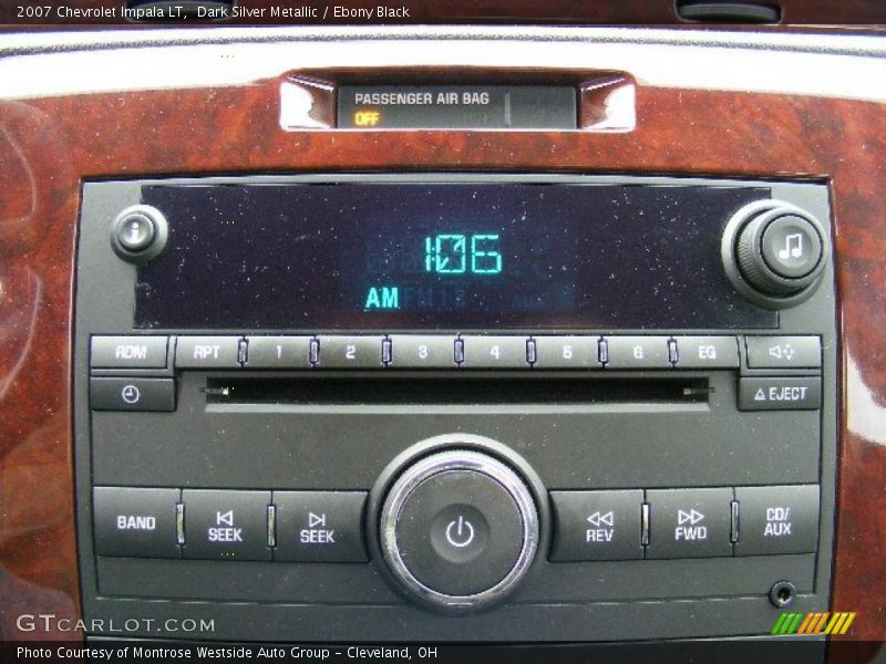 Dark Silver Metallic / Ebony Black 2007 Chevrolet Impala LT