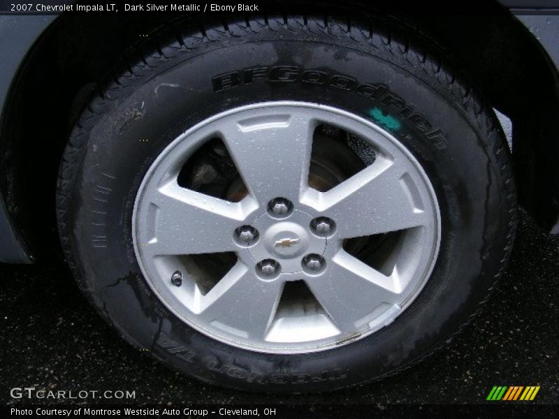 Dark Silver Metallic / Ebony Black 2007 Chevrolet Impala LT