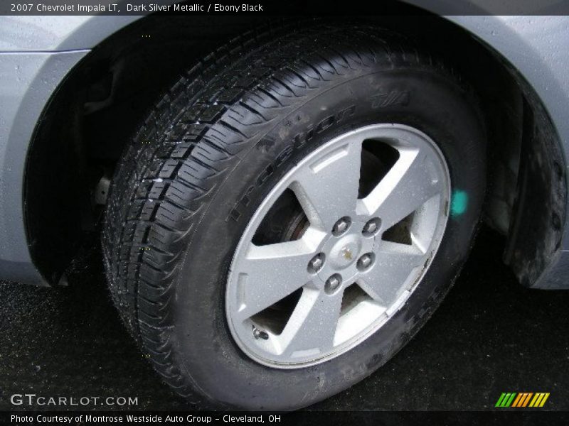 Dark Silver Metallic / Ebony Black 2007 Chevrolet Impala LT