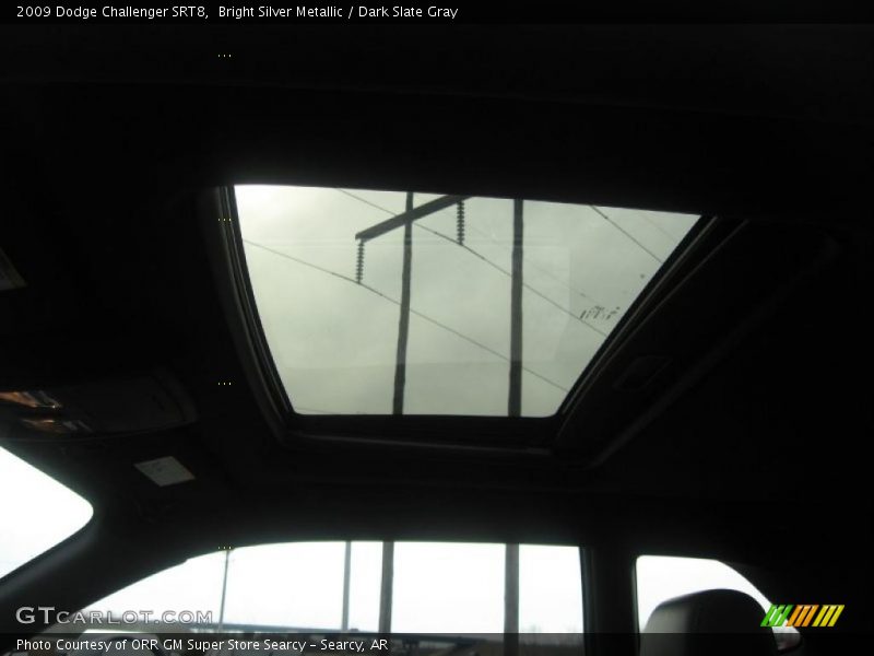 Bright Silver Metallic / Dark Slate Gray 2009 Dodge Challenger SRT8