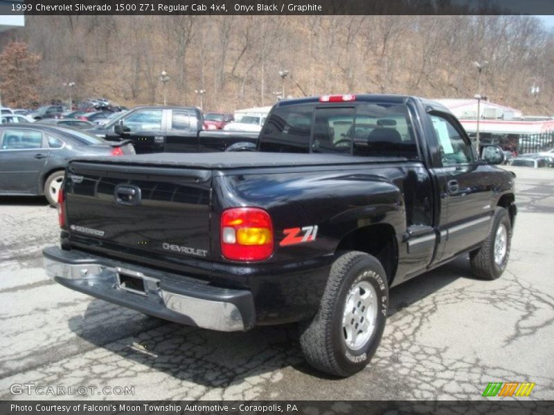 Onyx Black / Graphite 1999 Chevrolet Silverado 1500 Z71 Regular Cab 4x4