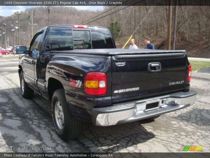 Onyx Black / Graphite 1999 Chevrolet Silverado 1500 Z71 Regular Cab 4x4