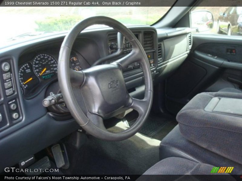 Onyx Black / Graphite 1999 Chevrolet Silverado 1500 Z71 Regular Cab 4x4