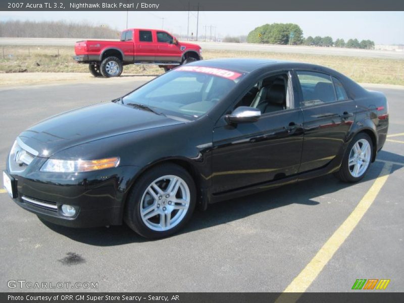 Nighthawk Black Pearl / Ebony 2007 Acura TL 3.2