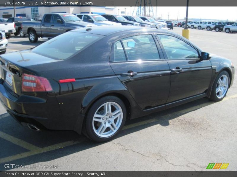Nighthawk Black Pearl / Ebony 2007 Acura TL 3.2
