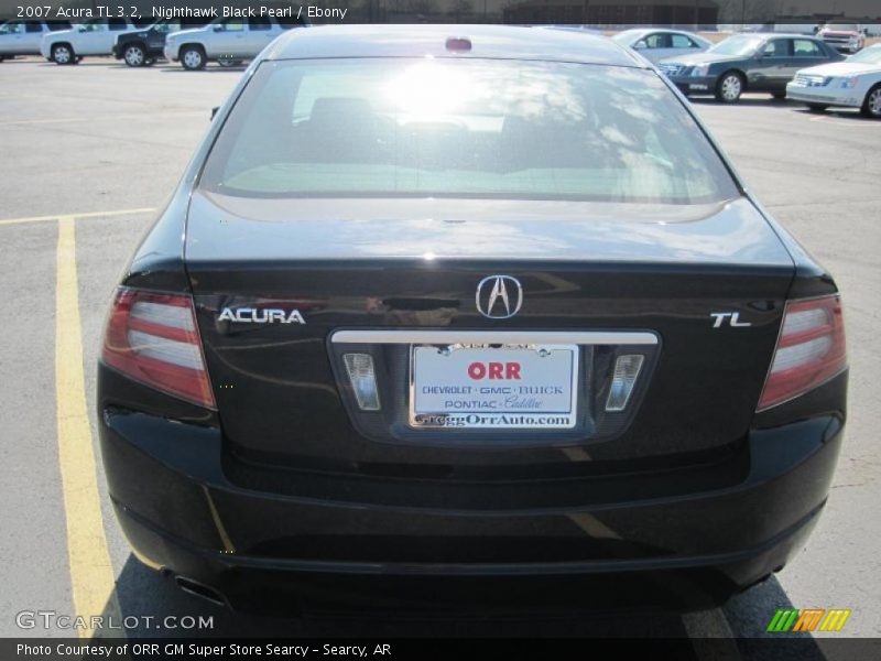 Nighthawk Black Pearl / Ebony 2007 Acura TL 3.2