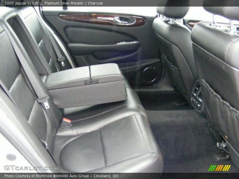 Platinum Silver Metallic / Charcoal 2005 Jaguar XJ XJ8 L