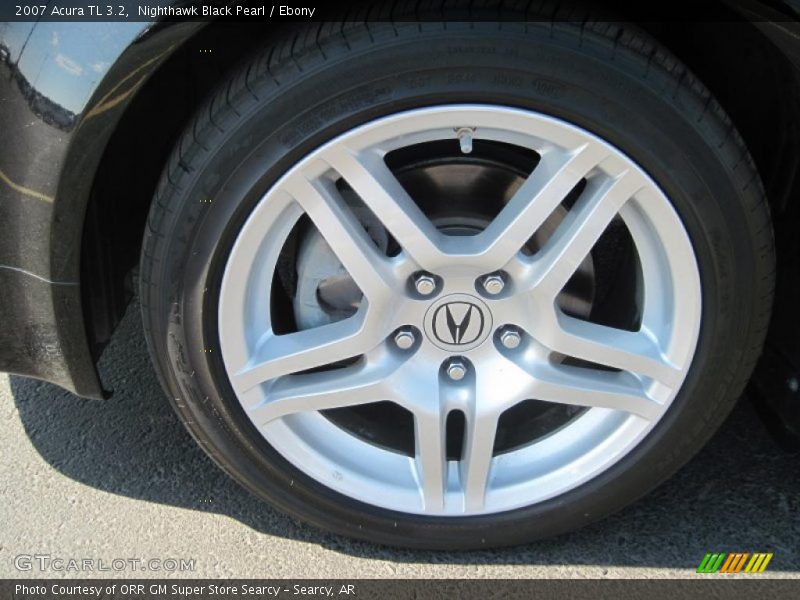 Nighthawk Black Pearl / Ebony 2007 Acura TL 3.2