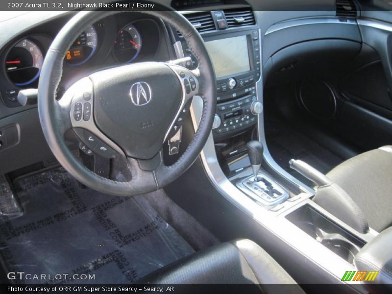 Nighthawk Black Pearl / Ebony 2007 Acura TL 3.2